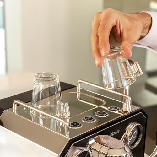 Cecotec Cafetera Express Barista Baristeo Intima, Cafetera Espresso Barista Profesional, Sistema de Pre-Infusión, Bomba de 15 Bares, Fácil Llenado, Depósito de 1,7L y Bandeja Calienta Tazas