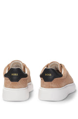 BOSS Amber_Tenn_sdBB, Zapatillas Mujer, Medium Beige, 36 EU