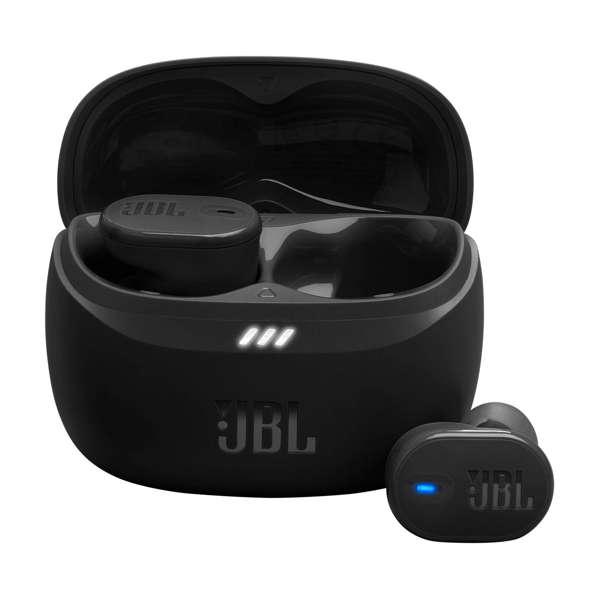 JBL Tune Buds 2, Auriculares inalámbricos con cancelación de Ruido. 48 hrs de autonomía, IP54 Resistentes al Agua y al Polvo, conexión multipunto, diseño ergonómico e intraural Cerrado, Negro