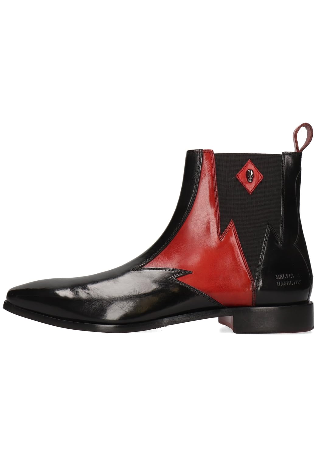 Melvin & Hamilton Elvis 90, Botas Estilo Chelsea Hombre, Negro, 40 EU