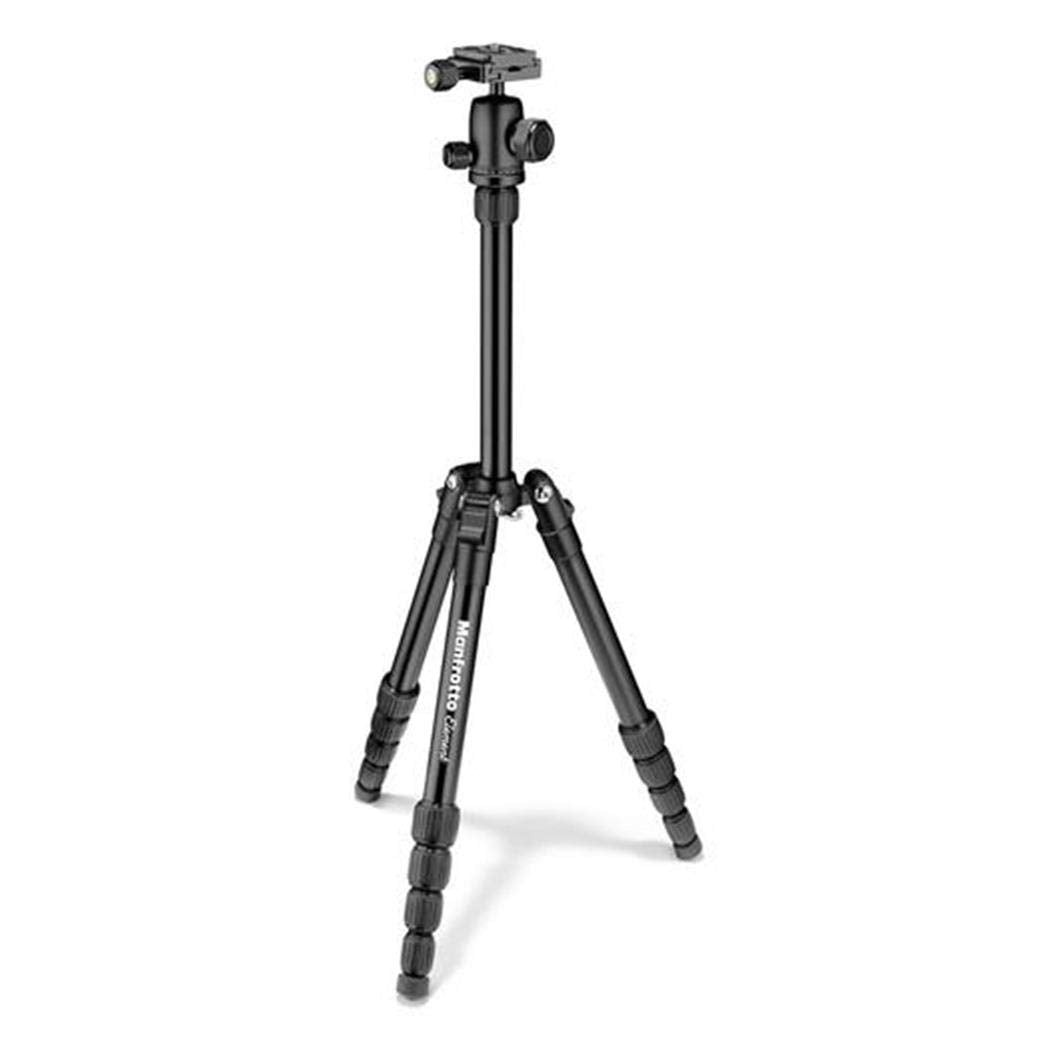 Manfrotto MKELES5BK-BH - Trípode element traveller, pequeño con rótula de bola, color negro