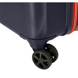 Reebok Roxbury Juego de Maletas Azul 55/70 cms Rígida ABS Cierre TSA Integrado 119,4L 6 kgs 4 Ruedas Dobles Equipaje de Mano