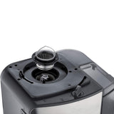 Russell Hobbs Cafetera de Goteo Grind & Brew - 10 Tazas, Jarra Térmica 1L, Molinillo para 250 g, 3 Niveles Molienda, Selector de Intensidad, Programable, Acero Inoxidable, Plata y Negro - 25620-56