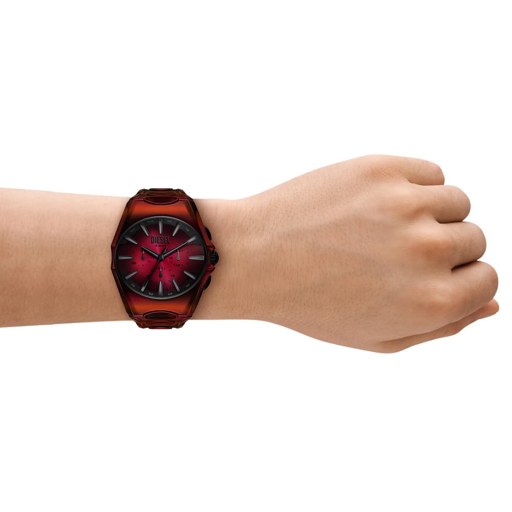 Diesel Reloj Analógico para Hombre de Cuarzo con Correa en Acero Inoxidable DZ4693