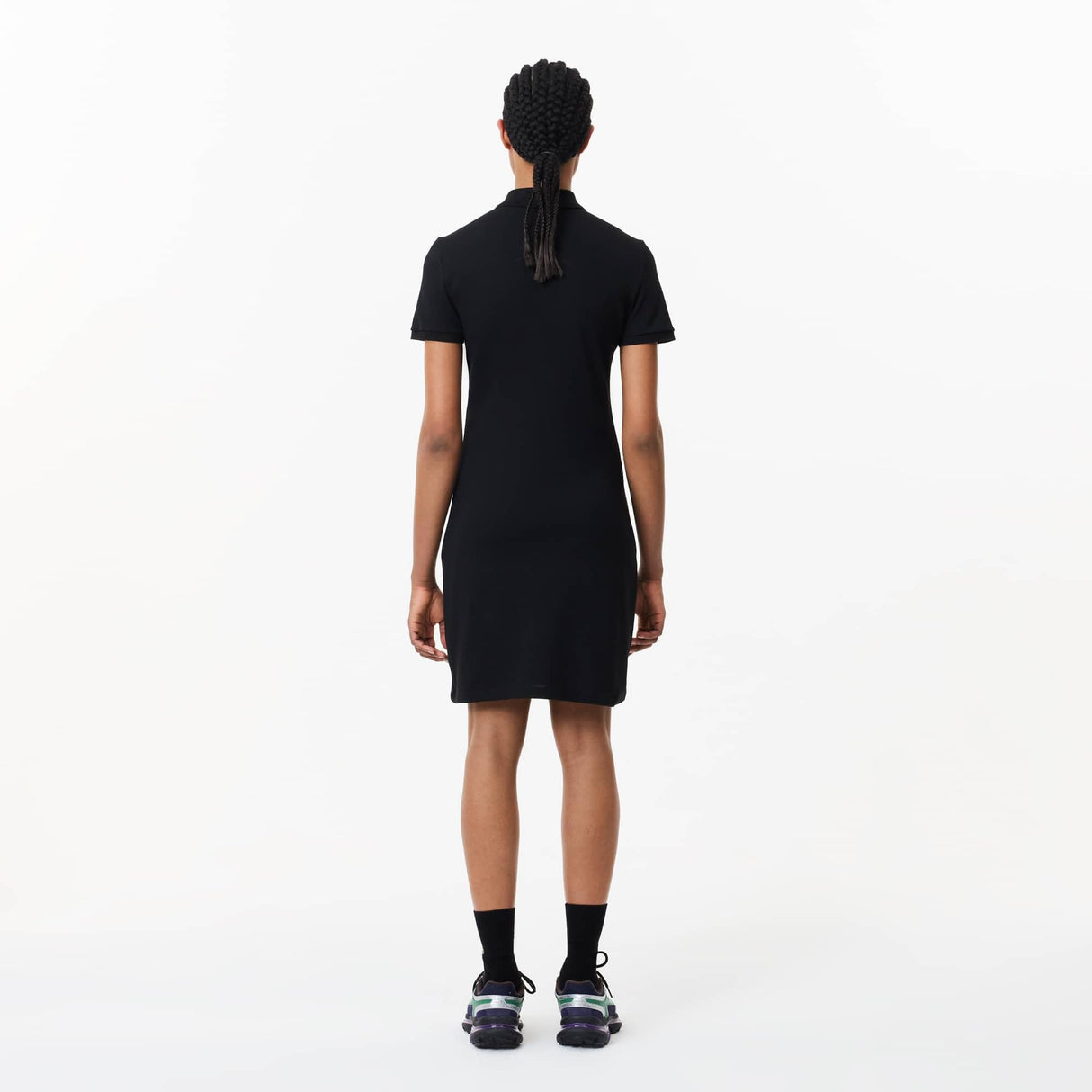 Lacoste EF5473 Dress, Noir, 34 para Mujer