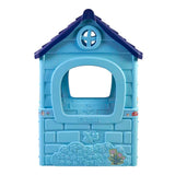 FEBER - Bluey Fantasy House, casita Infantil de Juegos con Puerta abatible, para Jugar al Aire Libre o en casa, casa Resistente y de facil Montaje, para niños de 2 a 6 años, Famosa (FEU11000)