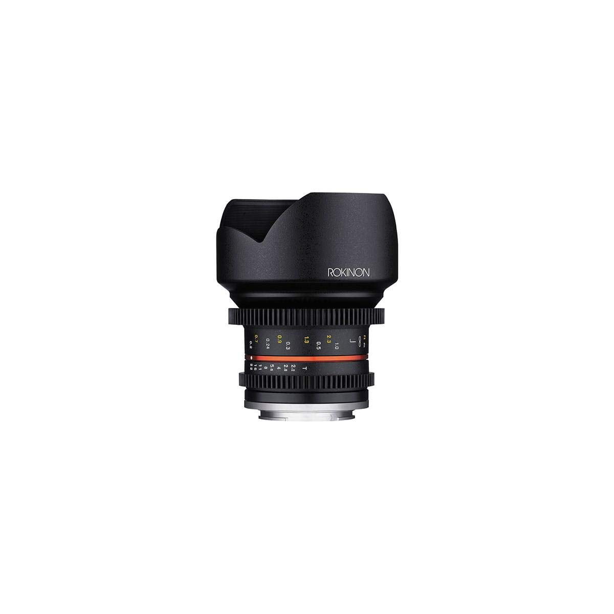 Objetivo Fijo Cine CV12M-MFT de 12 mm T2.2 de Rokinon, para cámaras Micro 4/3 Olympus y Panasonic