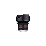 Objetivo Fijo Cine CV12M-MFT de 12 mm T2.2 de Rokinon, para cámaras Micro 4/3 Olympus y Panasonic