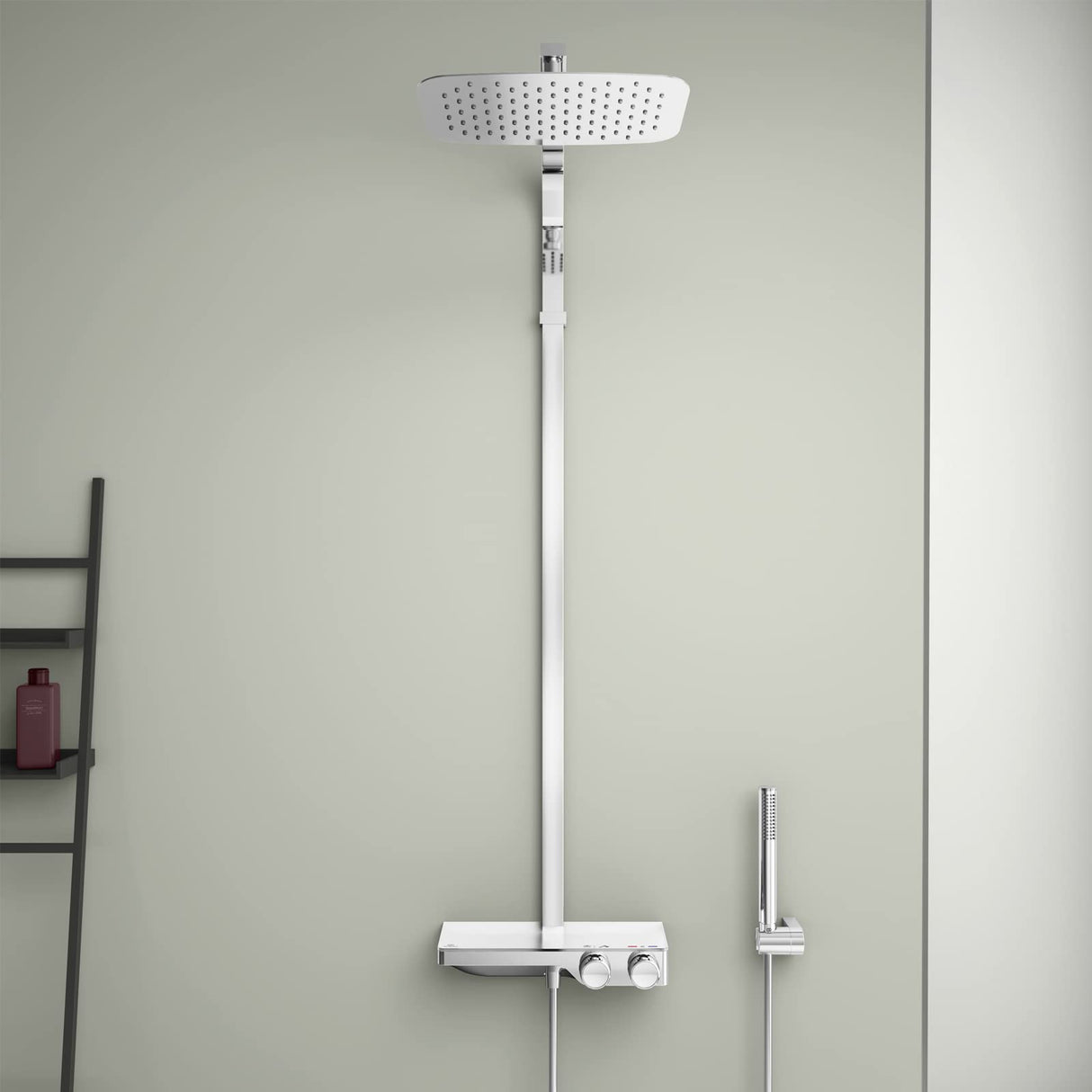 Ideal Standard A7332AA Ceratherm S200 Sistema de ducha, cromado