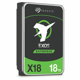 SEAGATE - Unidad de estado sólido EXOS X18 SAS de 18 TB y 3,5", Helium 512E/4K a 7200 RPM