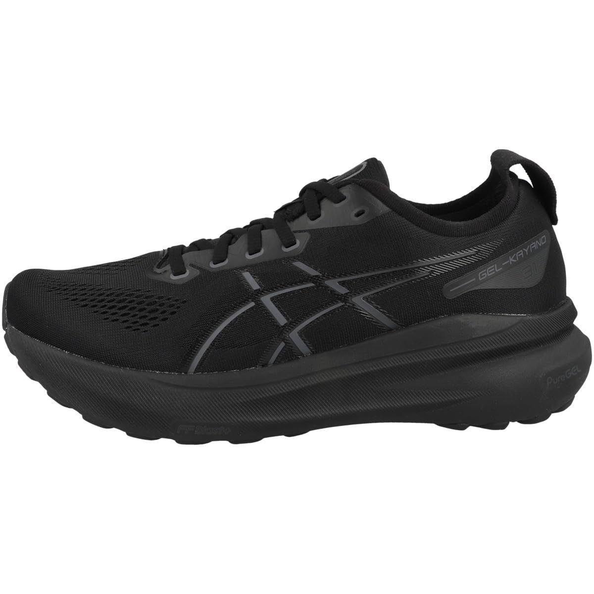 ASICS Gel-Kayano 31, Sneaker Hombre, Negro/Negro, 41.5 EU