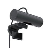 Logitech Brio 505, cámara Web Full HD con corrección de iluminación automática, Encuadre automático, 2 micrófonos con reducción de Ruido, Tapa de privacidad - Msft Teams, Google Meet, Zoom - Gris
