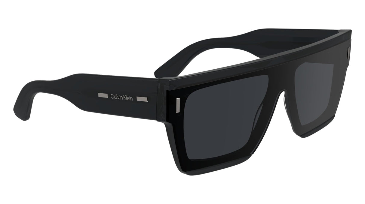 Calvin Klein Unisex Adult Sunglasses CK24502S - Slate Grey with Solid Grey Lens