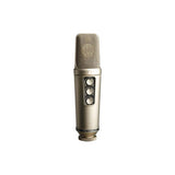 RØDE NT2000 Micrófono de condensador cardioide de gran diafragma versátil RØDE NT2000 con patrón polar infinitamente variable, atenuador y filtro paso alto para grabación de voces e instrumentos