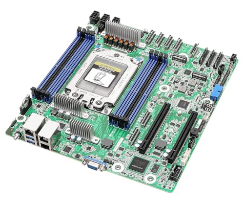 ASRock Rack Placa Base de Servidor SIENAD8UD3 Deep Micro-ATX Single Socket SP6 (LGA 4844), AMD EPYC™ 8004 Series