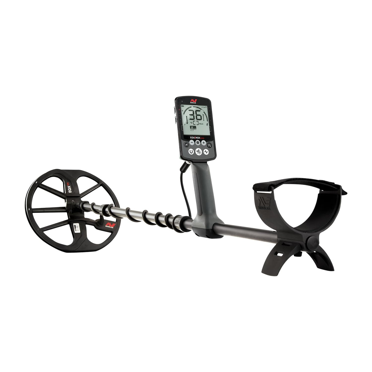 MINELAB Equinox 800 Detector de Metales multifrecuencia Impermeable para Adultos con Bobina Inteligente EQX 11" Doble D (4 Modos de detección, Auriculares inalámbricos incluidos)