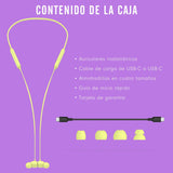 Beats Auriculares inalámbricos Flex – Chip Apple W1, Auriculares magnéticos, Bluetooth de Clase 1, 12 Horas de Sonido ininterrumpido - Amarillo