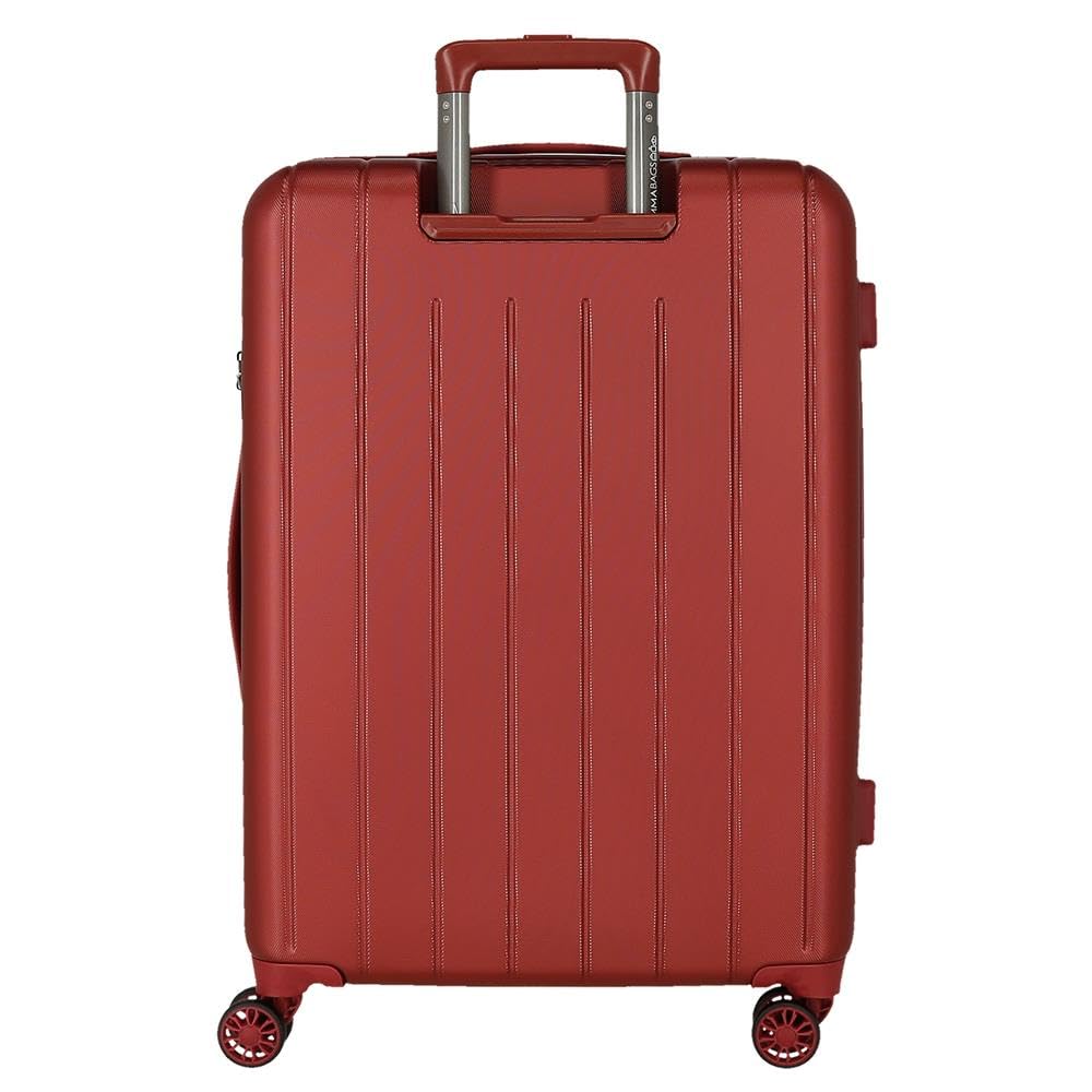 Joumma Marvel Ironman Juego de Maletas Rojo 55/65 cms rígida 6,8 kgs Cierre TSA Integrado ABS 6,8 kgs 109L Extensible Equipaje de Mano