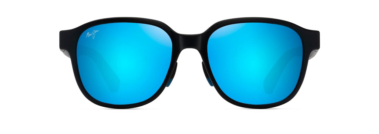 Maui Jim Noa AF Gafas, Matte Black, 55-18-145 Unisex Adulto