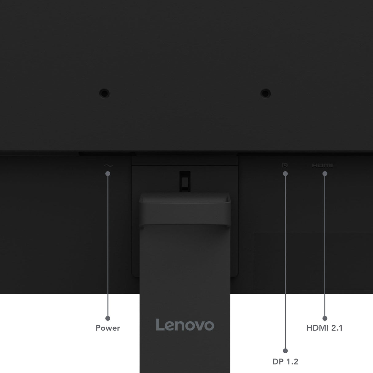 Lenovo Legion R27s - Monitor Gaming FHD 27" (IPS, Tasa de Refresco 144 Hz, Tiempo de Respuesta 1 ms, 16:9, HDMI 2.1 - DP 1.2, VESA Media Sync, Montaje VESA 100 mm, Soporte Inclinable) Negro