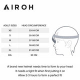 AIROH Aviator 3 Monarch Orange Gloss XXL