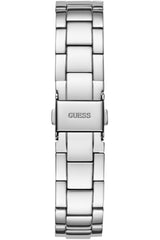 GUESS Reloj analógico de arcoíris Plateado, Plateado y Moderno, Plata, Talla única, Moderno