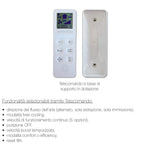 AERAULIQA Quantum Next Unidad de VMC descentralizada de flujo alterno, recuperación de calor, supersilenciosa, con mando a distancia multifunción, diám. 158 – Cód.003015