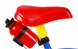 albri Bici Bambino Di Da Pollici Bicicleta Infantil de Mickey de 12 Pulgadas con estabilizadores Laterales y Botella, Bebés niños, Rojo y Azul, Piccola