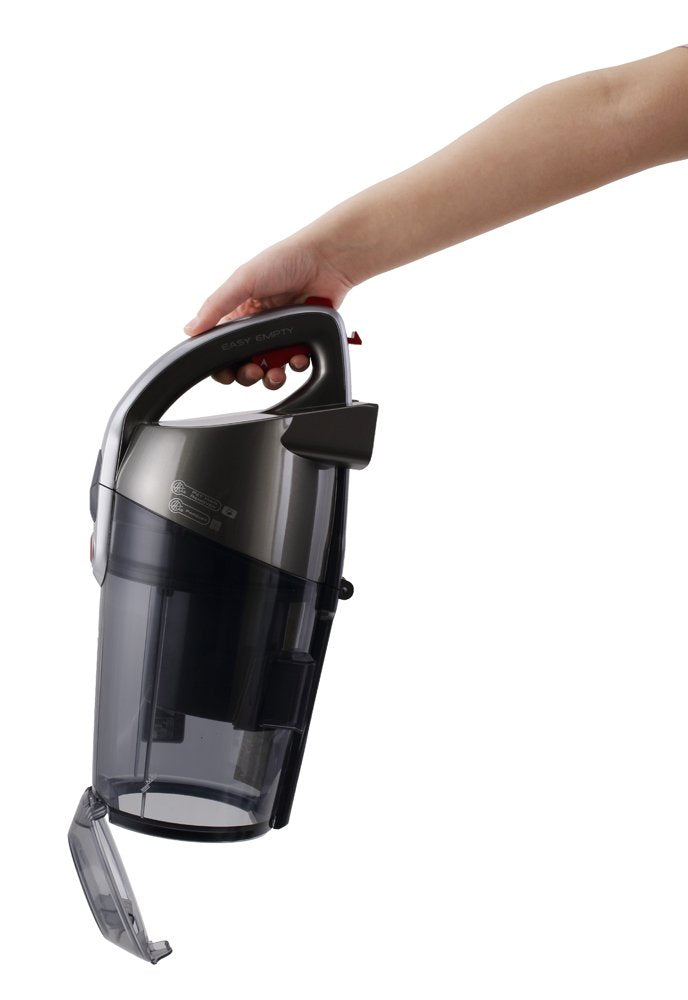 Hoover - Reactiv RC25 - Aspirador sin bolsa con filtro EPA, Especial para parquet y mascotas - Potencia 800W, Clase A, Color Rojo