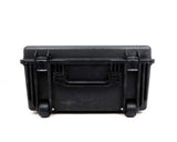 PELI 1730 contenedor de transporte grande con ruedas de alta resistencia y a prueba de golpes, IP67 estanco e impermeable al polvo, 167L de capacidad, fabricado en EE.UU., sin espuma, color negro