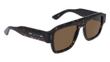 Calvin Klein Men's Sunglasses CK25509S - Havana with Solid Brown Lens