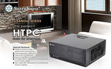 SilverStone SST-GD09B - Grandia HTPC ATX Carcasa de ordenador, Rendimiento silencioso con alto flujo de aire, negro