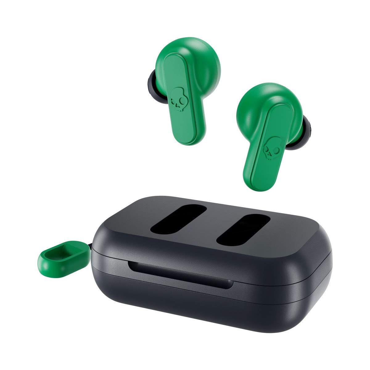 Skullcandy Dime Auriculares In-Ear Inalámbricos, 12 h de Autonomía, Micrófono, Compatibles con iPhone Android y Dispositivos Bluetooth - Azul