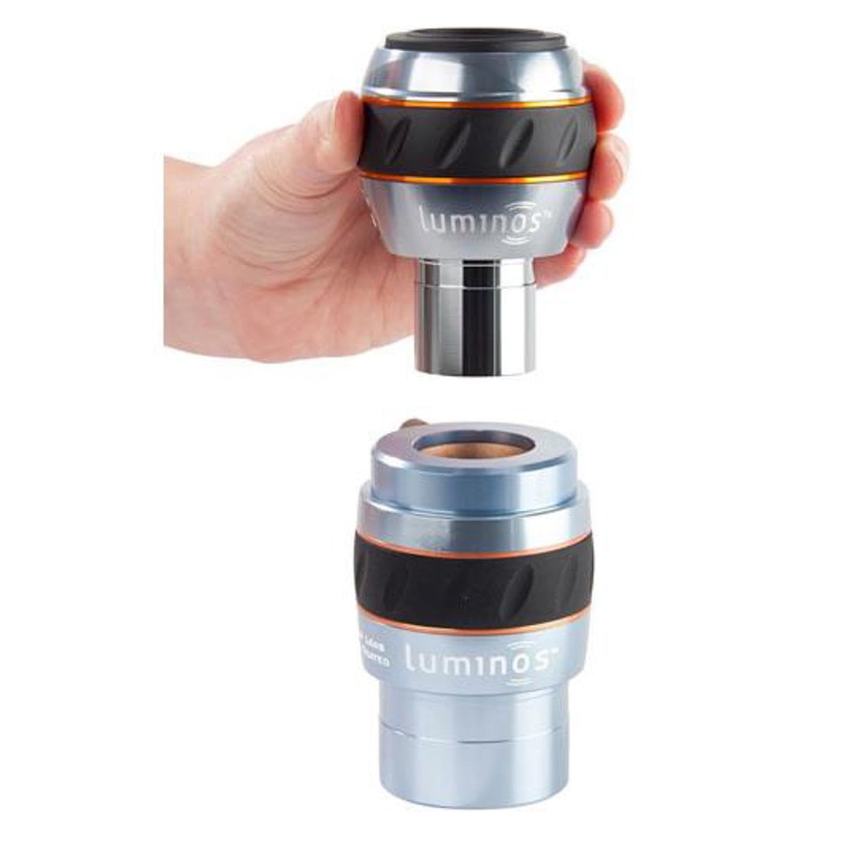 Celestron 93436 2" Luminous: lente Barlow 2,5x, plata