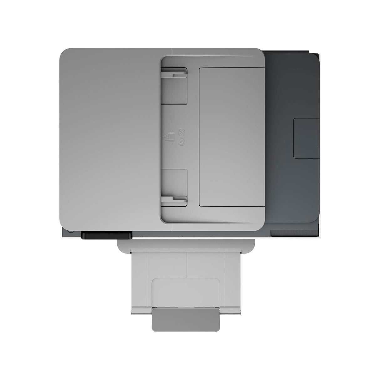 HP OfficeJet Pro 8122e, Impresora multifunción profesional de tinta A4 a color, Copia, Escáner, Mobile Fax, Wi-Fi, Impresión a doble cara automática, 3 meses de impresión Instant Ink con HP+, Gris