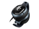 MSI IMMERSE GH50 GAMING HEADSET - Auriculares Sonido Envolvente Virtual 7.1, Sistema de Vibración, Drivers Neodimio 40mm, Iluminación RGB, Mic Extraíble, Regulador en Línea, Conector USB2.0 -Alámbrico