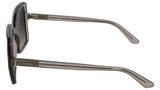 Calvin Klein Women's Sunglasses CK25537S - Transparent Taupe with Gradient Purple Lens