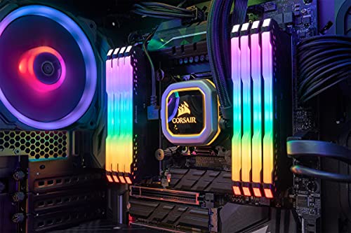 Corsair Vengeance RGB Pro 64GB (2x32GB) DDR4 4000 (PC4-32000) C18 - Memoria de Escritorio - Negro, CMW64GX4M2K4000C18