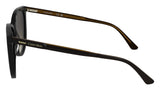 Calvin Klein Women's Sunglasses CK25508S - Black with Gradient Brown Lens