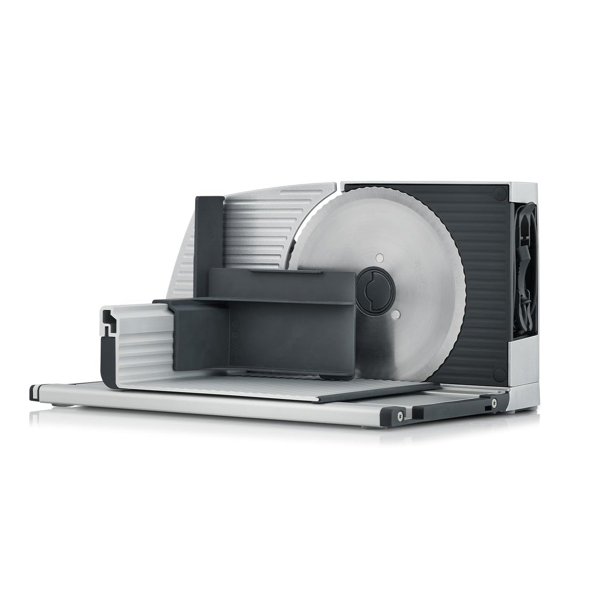GRAEF MYtiny MT1000 - Cortadora plegable, 170 W, cuchilla Ø170 mm, metálica, corte 0-15 mm, pan, compacta, Made in Germany, plata