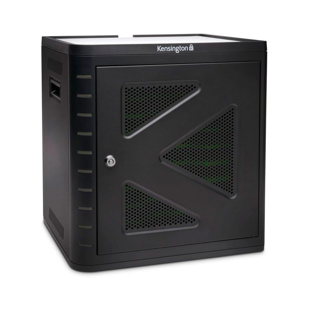 Kensington K67862EU - Armario de Carga y sincronización (Espacio para hasta 10 tabletas) Color Negro