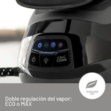 Imetec Energy Vapor Plancha con Generador de Vapor, Bomba de 6,5 BAR, 400 g de Vapor, 2400 W, Suela Fluid Ceramic, Bloqueo de la Plancha, Apagado Automático, Dispositivo de Limpieza, Tecnología ECO