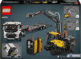 LEGO Technic Camión FMX y Excavadora Eléctrica EC230 Volvo Vehículos de Juguete, Regalo para Niños y Niñas de 10 Años o Más Aficionados al Motor y Las Obras, Decoración de la Estantería 42175