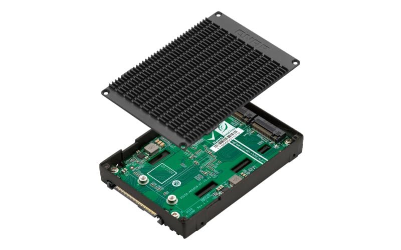 Qnap QDA-U2MP Dual M.2 PCIe NVMe SSD to U.2 Adaptador