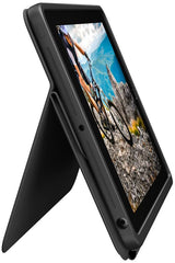 Logitech Rugged Folio para iPad (7.ª, 8.ª y 9.ª generación) Funda con teclado protectora, Disposición QWERTZ Alemán - Negro