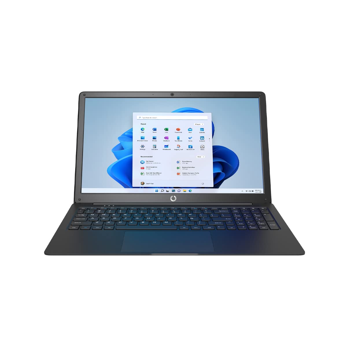 PRIXTON Ordenador portátil Netbook Pro con Pantalla 15.6”, Windows 11 Home, Procesador Intel N4020, RAM 4 GB, Memoria Interna 128 GB, Batería 5.000 mAh