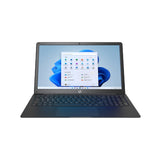 PRIXTON Ordenador portátil Netbook Pro con Pantalla 15.6”, Windows 11 Home, Procesador Intel N4020, RAM 4 GB, Memoria Interna 128 GB, Batería 5.000 mAh