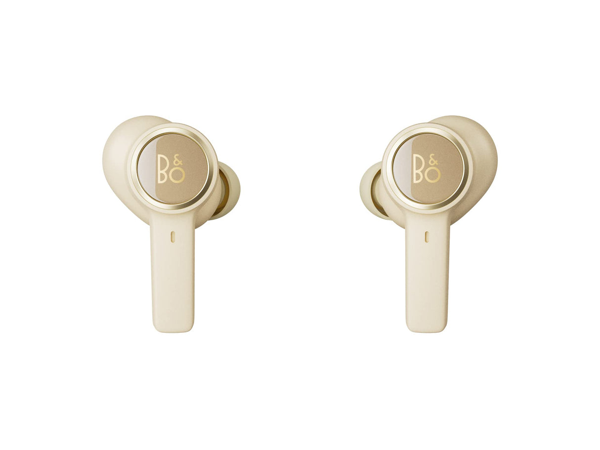 Bang & Olufsen Beoplay EX Auriculares Inalámbricos Bluetooth InEar con Cancelación de Ruido, 6 Micrófonos, Audífonos Impermeables para el Trabajo, Deportivo y Tiempo Libre Gold Tone