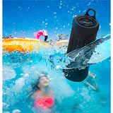 Hama | Altavoz Bluetooth Twin 3.0 (Altavoz Inalámbrico, Gran Potencia, Resistente al Agua IP67, Se Puede Dividir en 2 Altavoces Individuales) Color Negro