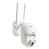 PNI Cámara de videovigilancia IP65 Live PTZ 5MP, gsm 4G, Ranura para Tarjeta Micro SD, detección de Movimiento, detección de Silueta Humana, Exterior IP66, LED IR y LED Blancos